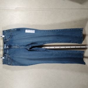 09123 Levi's 515 Bootcut blue jeans 16 NWT